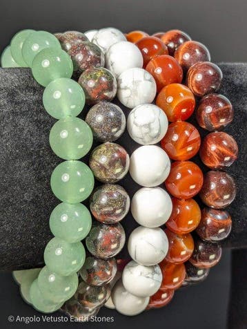 Natuurlijke hoogwaardige edelsteenarmbandencollectie – set