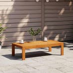 vidaXL Tuintafel 100x50x27 cm massief acaciahout, Tuin en Terras, Verzenden, Nieuw