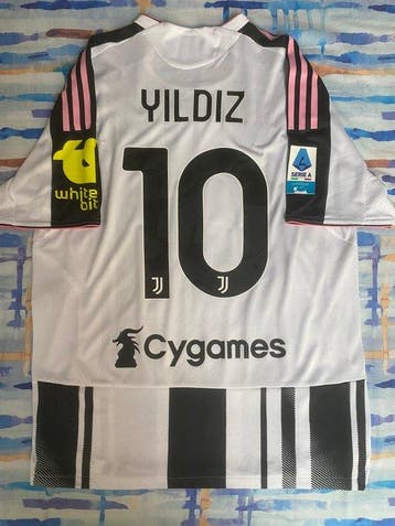 Juventus - Serie A - Yildiz - 2025 - Voetbalshirt, Nieuw