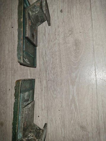 Deur (2) - 1970-1980 - 2 x Zeldzame mid-century moderne,, Antiek en Kunst