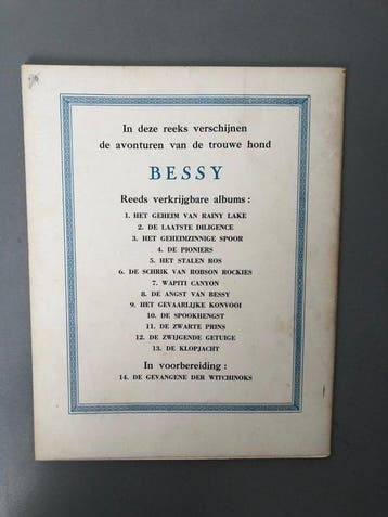 Bessy 13 - De klopjacht - 1 Album - Eerste druk - 1956, Livres, BD