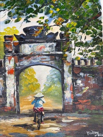 Truong Thu (1991) - Passage de la Porte 50 70 cm