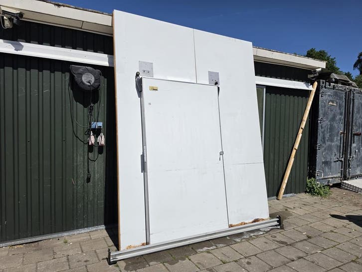 Koelcel / Vriescel schuifdeur 242 x 299 cm, Zakelijke goederen, Horeca | Keukenapparatuur, Gebruikt, Koelen en Vriezen