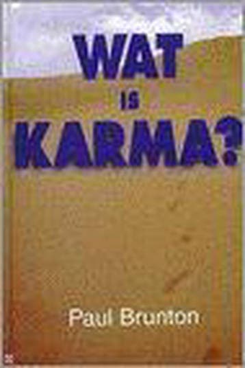Wat is karma? 9789020276879 P. Brunton, Verzenden, Zo goed als nieuw, P. Brunton