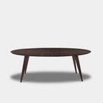Tafel Ovaal Eikenhout  Hout Onderstel  240x110, Huis en Inrichting, Tafels | Eettafels, Nieuw