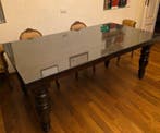 ELIO ZEMA - Tafel - Hout, Glas - Moderne neoclassistische