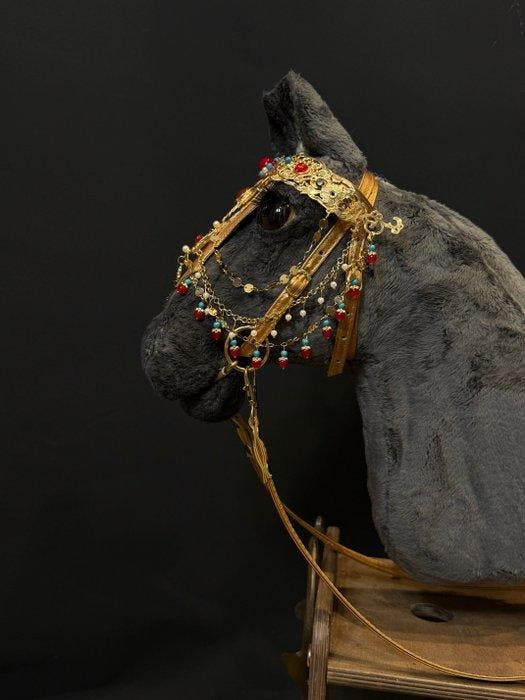 Old Pony Tales - Speelgoed Realistic Gypsy Hobby Horse, big, Antiek en Kunst, Antiek | Speelgoed