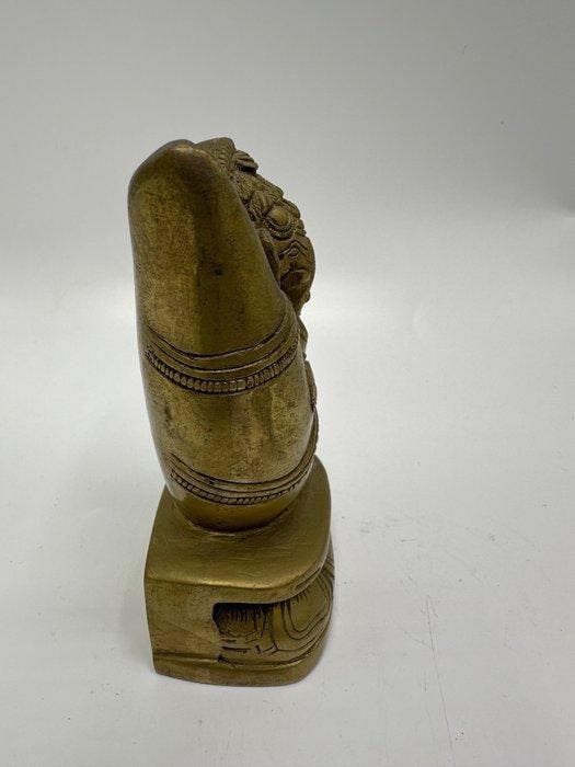 Oude Ganesha - Koper, Brons - India - Eind 20e eeuw, Antiquités & Art, Art | Art non-occidental
