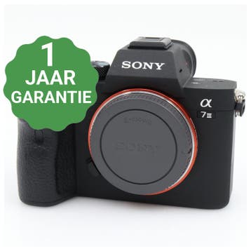Sony A7 III body | Tweedehands, Audio, Tv en Foto, Verzenden, Zo goed als nieuw, Sony