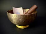Klankschaal - Legering, van vijf metalen - Full Moon -