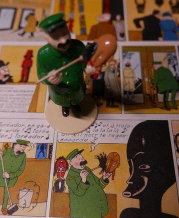 Réf. Pixi 4563 - Tintin série N°3 -  Loreille cassée