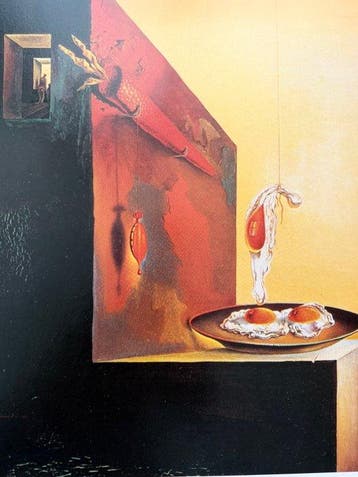 Salvador Dali (1904-1989) - Oeuf sur le Plat