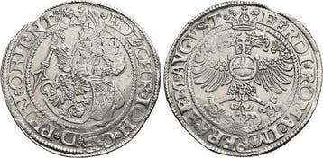Reichstaler, daalder o Jahr 1563 Ostfriesland Edzard Ii,..., Verzenden, België