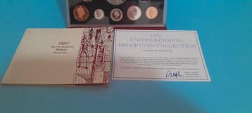 Royaume-Uni. Elizabeth II. Proof set (various denominations), Postzegels en Munten, Munten | Europa | Niet-Euromunten