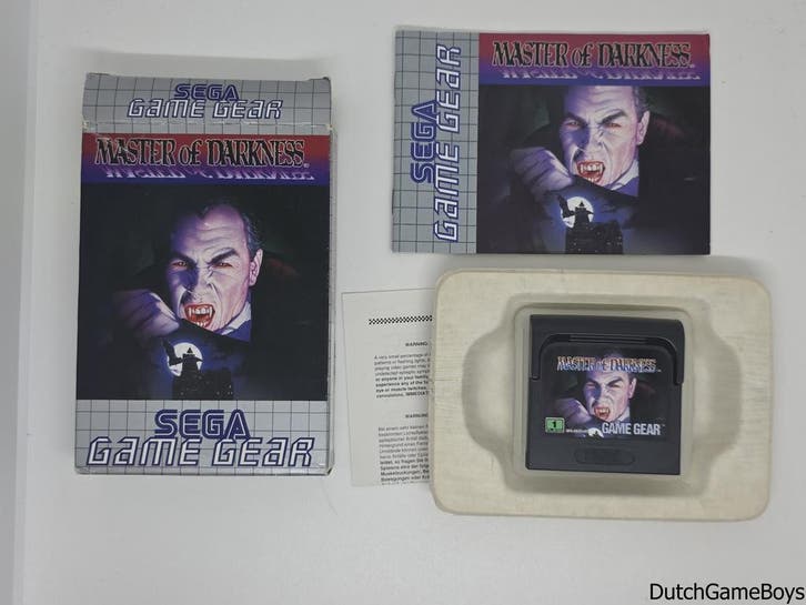 Sega Game Gear - Master Of Darkness, Consoles de jeu & Jeux vidéo, Jeux | Nintendo GameCube, Envoi