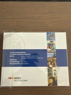 Duitsland. 2 Euro 2022 Erasmus ( 5 munten) Proof (Zonder, Postzegels en Munten