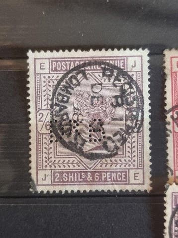 Groot-Brittannië - Groot-Britannië - Koningin Victoria &, Gestempeld