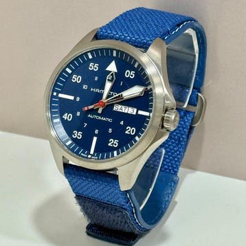 Hamilton - Khaki Aviation Pilot Day Date Auto - Air-Glaciers