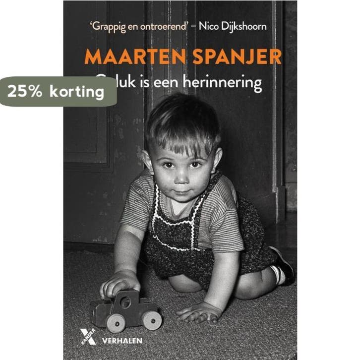Geluk is een herinnering 9789401611237 Maarten Spanjer, Boeken, Literatuur, Gelezen, Verzenden