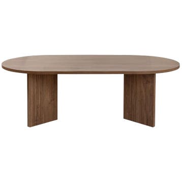 Evila Modern Coffee Table, Venezia Walnut, 119 X 60 X 40 Cm, Verzenden, Nieuw, 50 tot 100 cm, Scandinavisch
