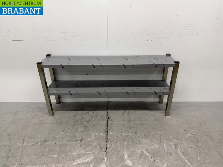 Pont détagère double en acier inoxydable 140 cm, Articles professionnels, Horeca | Autre, Envoi