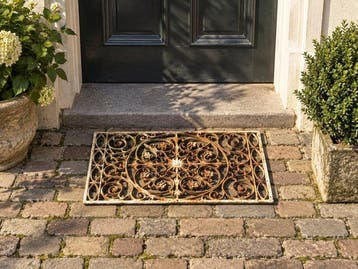Architectonisch ornament - Grote rechthoekige rustieke