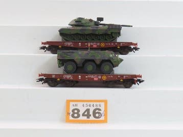 Märklin, 4MFOR H0 - 48714/48710 - Wagon de marchandises pour