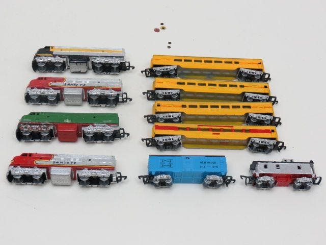 Schaal N DCMT Lone Star 10-delige metalen set zonder Moto..., Hobby en Vrije tijd, Modeltreinen | N-Spoor, Overige typen, Gebruikt