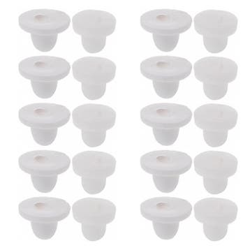 Fako Bijoux - Oorbel Achterkantjes Voor Oorclips - Soft Pads, Verzenden