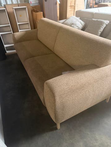 Jabbar bankstel, kleur sneak caramel (nieuw, outlet), Nieuw, Stof