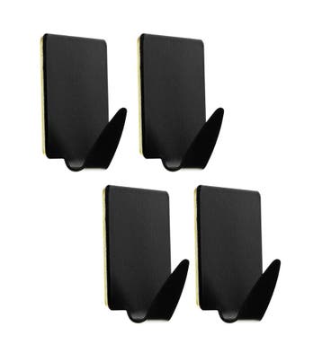 Set van 4 eenvoudige handdoekhaken voor keuken en badkamer, Verzenden, Nieuw