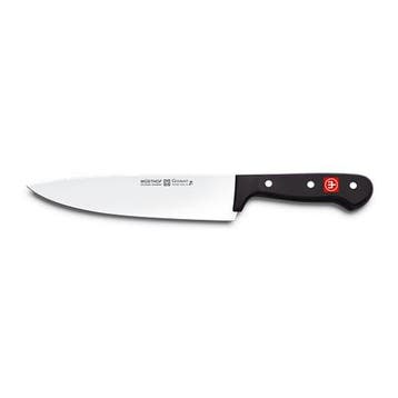 Koksmes | GOURMET | RVS | Zwart | Lengte 336mm Wüsthof, Verzenden, Nieuw in verpakking