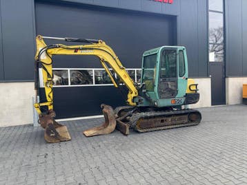Veiling: Rupsgraafmachine Yanmar B50-2a Diesel 1995, Ophalen