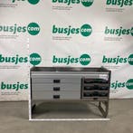 Aluca aluminium bedrijfswageninrichting gebruikt (nr 2320), Verzenden, Gebruikt