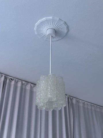 Plafondlamp - Glas, Antiek en Kunst