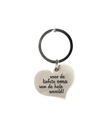 Sleutelhanger Oma 10cm, Verzenden, Nieuw