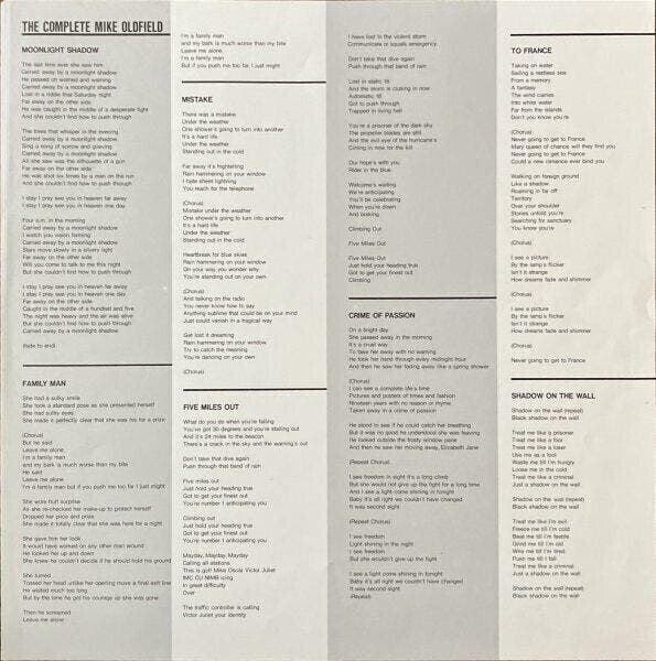 Mike Oldfield - The Complete Mike Oldfield / Atmospheric, Cd's en Dvd's, Vinyl Singles