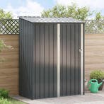 vidaXL Tuinhuisjes Antraciet 153,5 x 86 x 200 cm Metaal, Verzenden, Nieuw