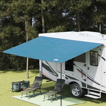 vidaXL Waterdichte Tarp 240 x 460 cm Waterdicht Blauw taft, Verzenden, Nieuw