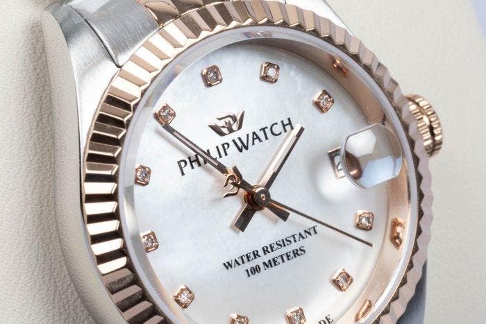 Philip Watch - Caribe Urban - Date - Diamonds & Mother of, Bijoux, Sacs & Beauté, Montres | Hommes