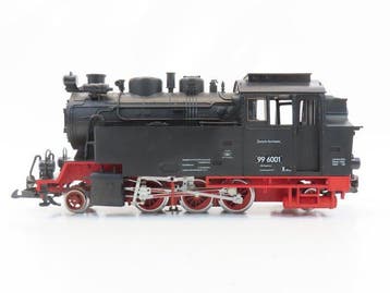 LGB G - 22801 - Tender locomotief (1) - BR 99, digitaal - DR, Hobby en Vrije tijd, Nieuw