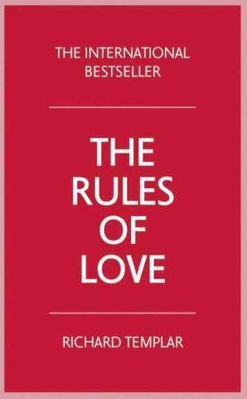 The Rules of Love 9781292085869 Templar Richard, Verzenden, Zo goed als nieuw, Templar Richard