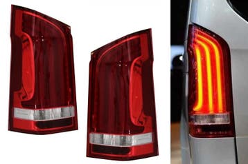 Carnamics Achterlichten | Mercedes-Benz V-klasse 14-19 5-d (, Verzenden