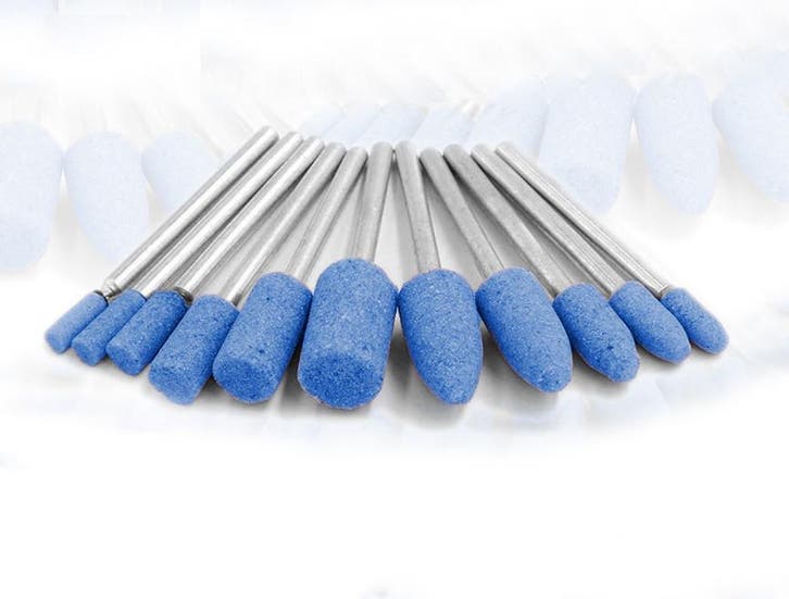 Set van 11 slijpstenen voor multitools (2,8 mm as), Bricolage & Construction, Outillage | Autres Machines, Envoi