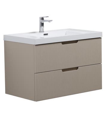 Badkamermeubel Set Thermis 80cm Crème Badmeubel, Verzenden, Nieuw