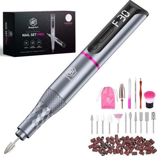 2dekans | Beeperfect® Draadloze Elektrische Nagelvijl Pro, Bijoux, Sacs & Beauté, Beauté | Soins du corps, Enlèvement ou Envoi