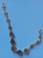 Sans prix de réserve - Bracelet Argent - Grenat