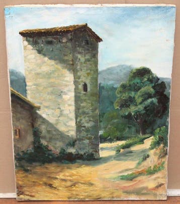 Spaanse school (XX) - El refugio de piedra