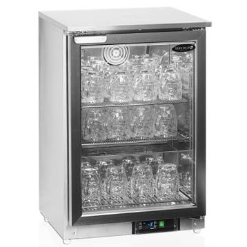 Glasbevriezer | 112L | RVS | -2°C/-15°C | Geforceerd |, Verzenden, Nieuw in verpakking
