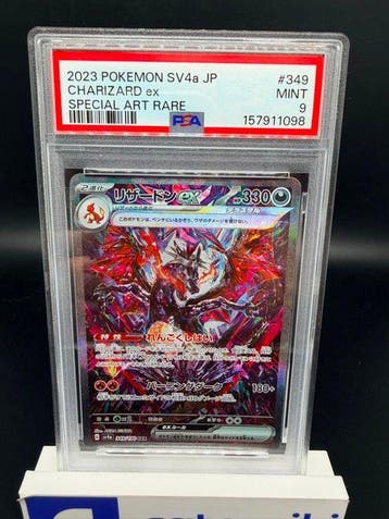 Pokémon - 1 Graded card - Charizard ex 349/190 PSA 9 -